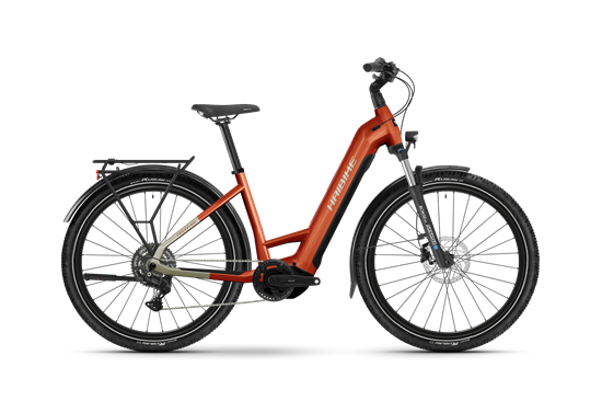 Imagen de Haibike Trekking 4 LOW Naranja 2025